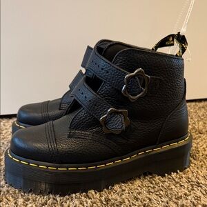 Dr. Martens Black Leather Boots